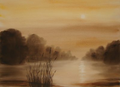 Tranquility1. 74x54 cm.